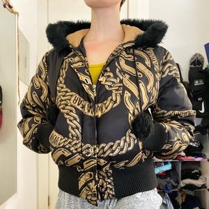 ROCAWEAR CHAINZZZZ DOWN FEATHER PUFFER